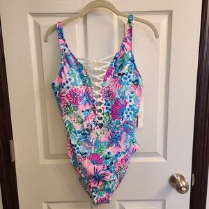 Lilly Pulitzer Lattice Swim